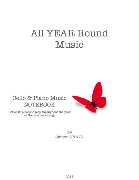 All Year Round Music Notebook