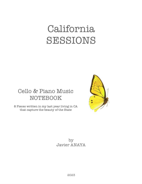 California Sessions Notebook